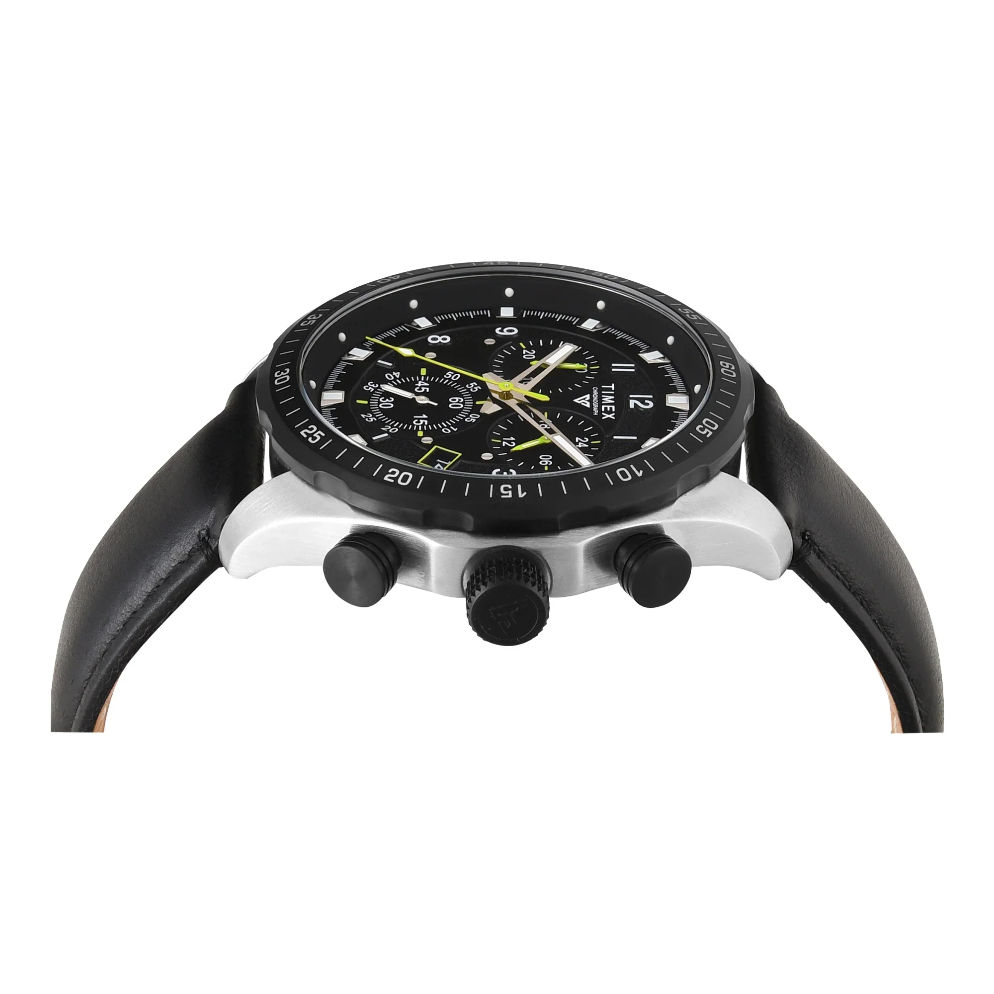 Timex Vector Men Black Round Dial Chronograph Analog Watch - TWEG26003 - Image 4