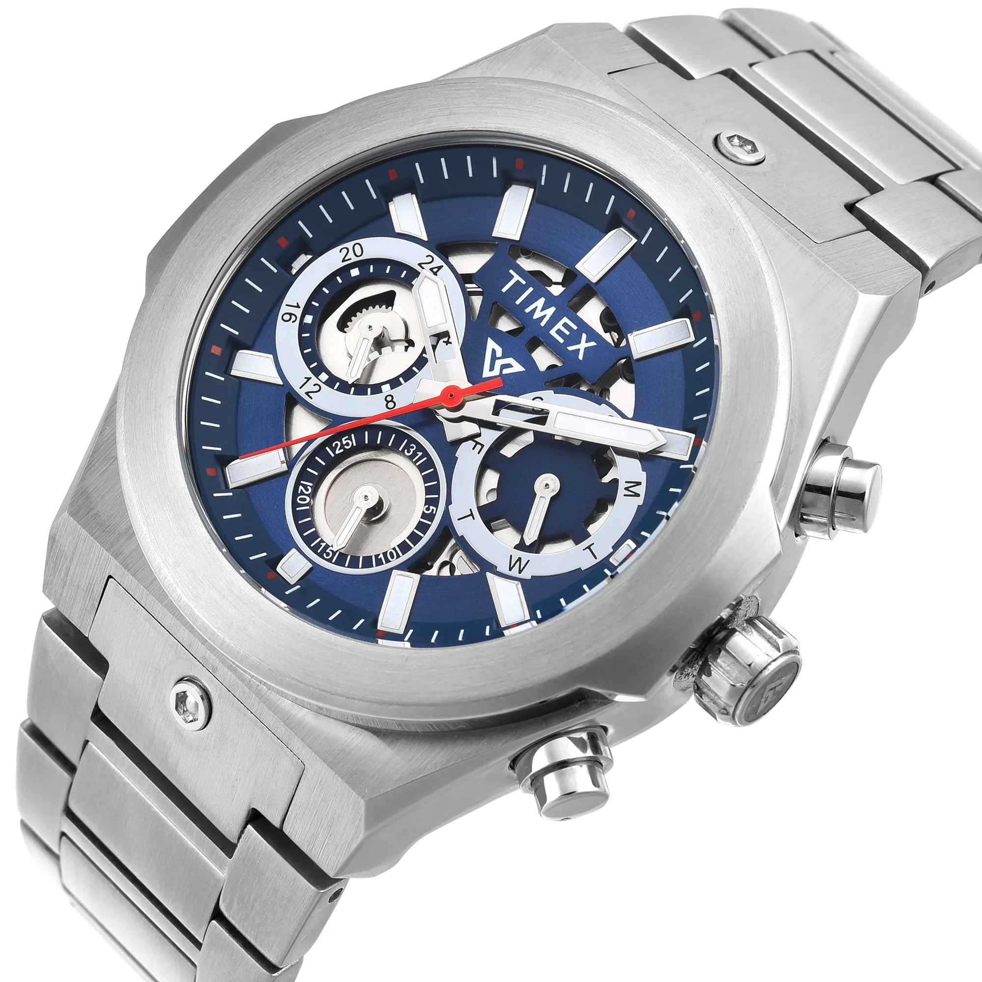 Timex Vector Men Blue Round Dial Analog Watch - TWEG26100 - Image 2