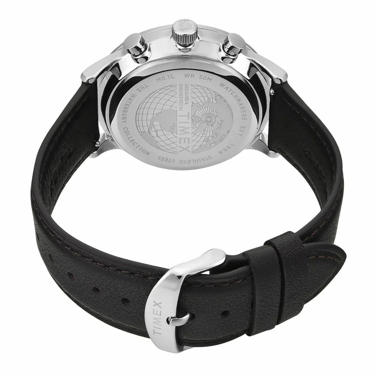 Timex Waterbury Classic White Round Dial Analog Men's Watch TWEG26602 - Image 3