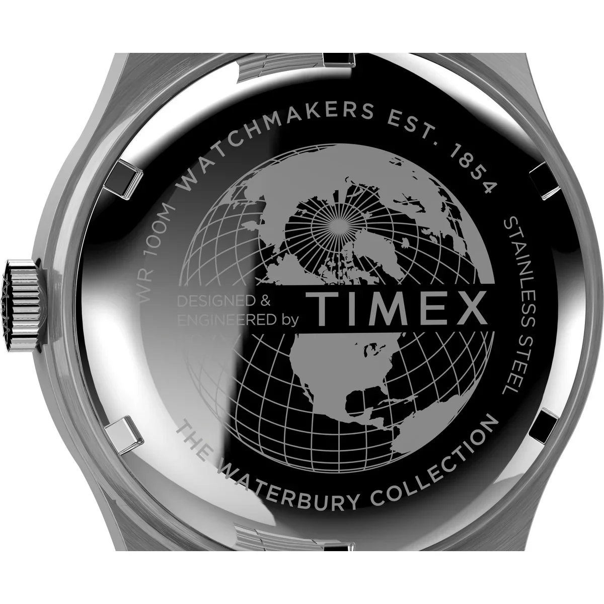 Timex Waterbury Traditional Day/Date Stainless Steel Men's Watch TW2U99300UJ - Image 3