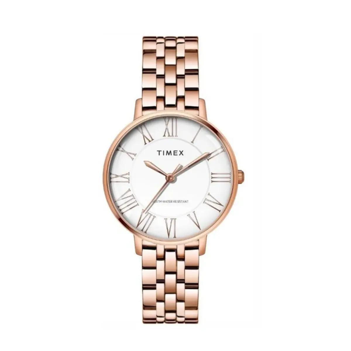 Timex White Dial with Roman Numbers Women Watch TWEL19108