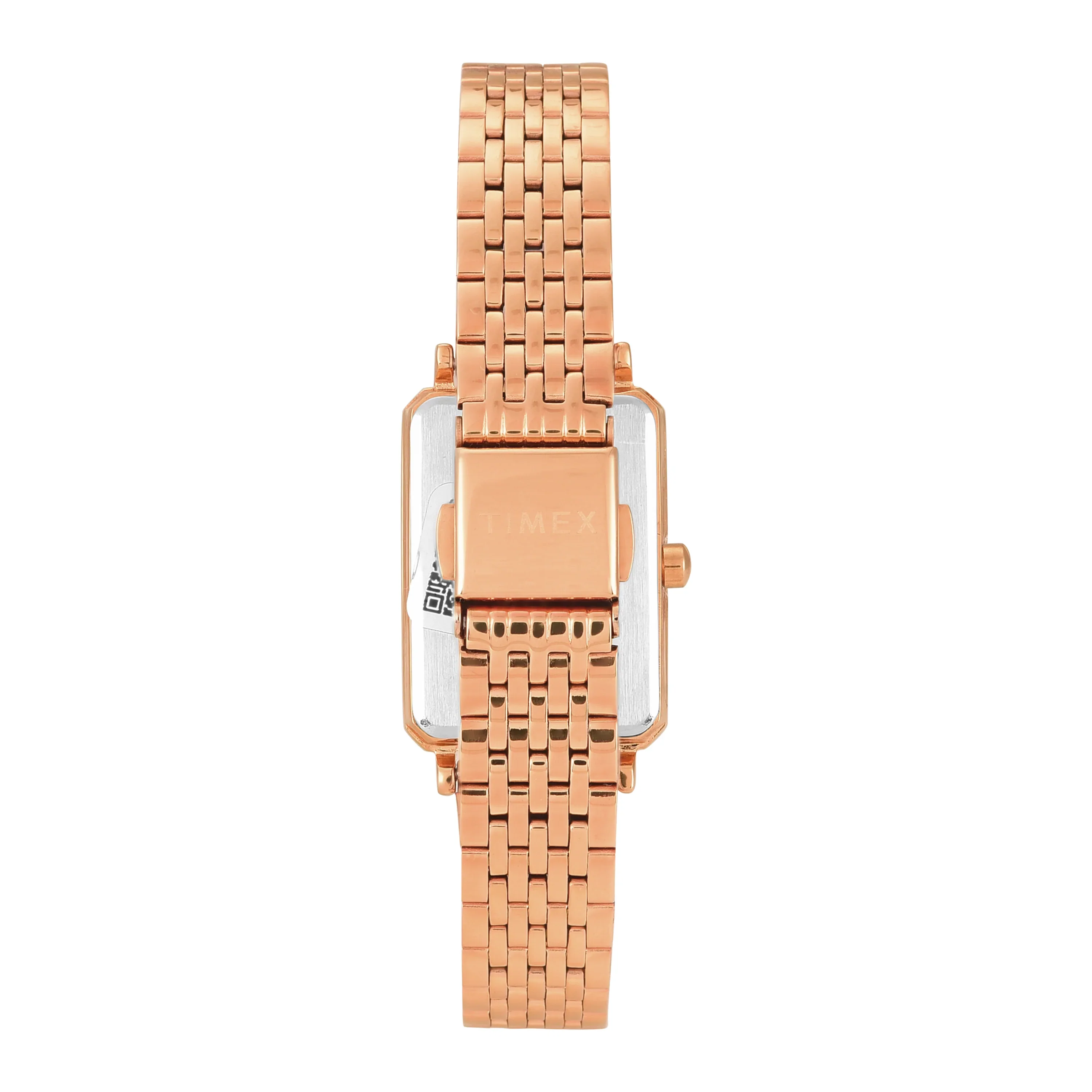 Timex Women Blue Rectangle Dial Analog Watch - TWEL20803 - Image 6