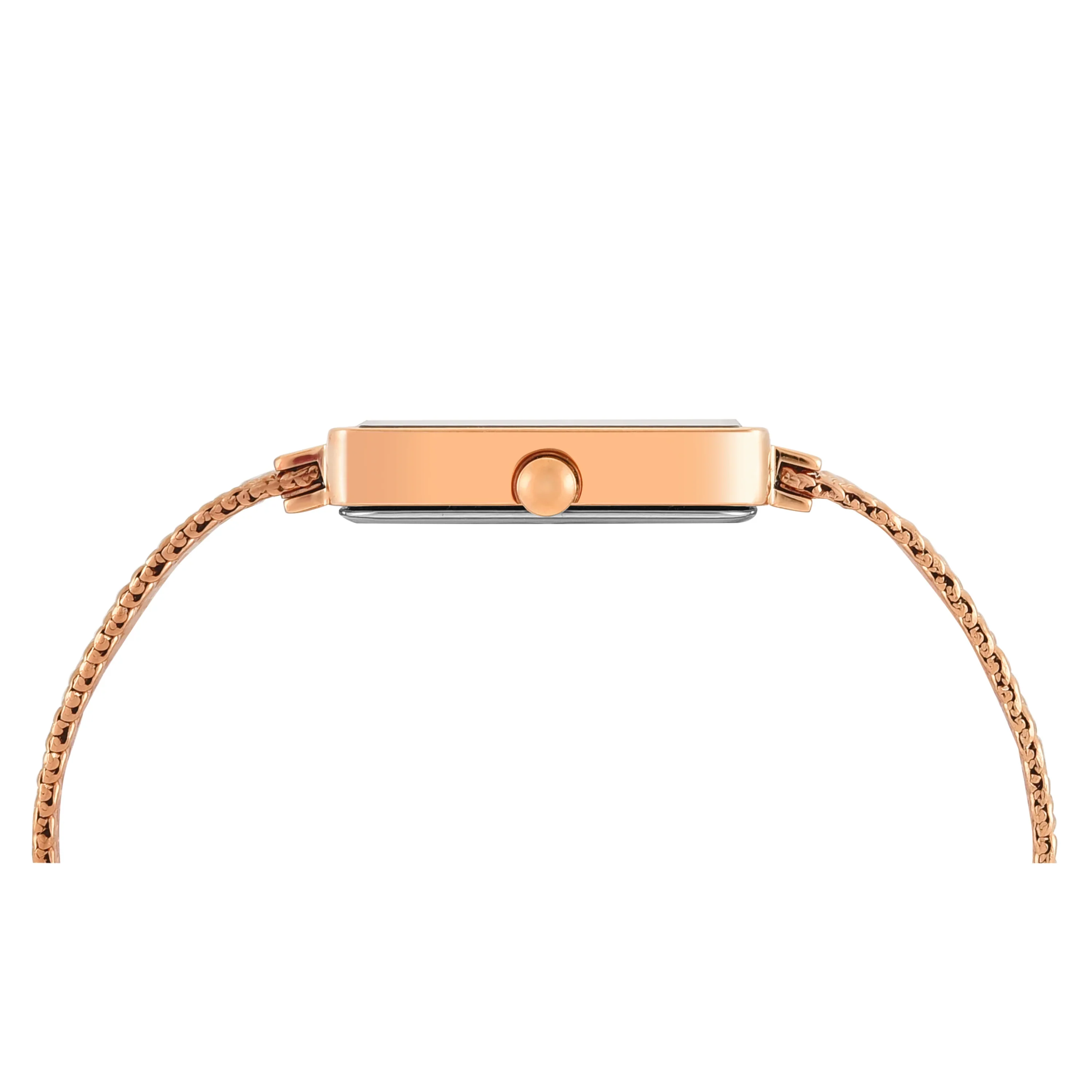 Timex Women Mother of Pearl Rectangle Dial Analog Watch - TWEL20704 - Image 3