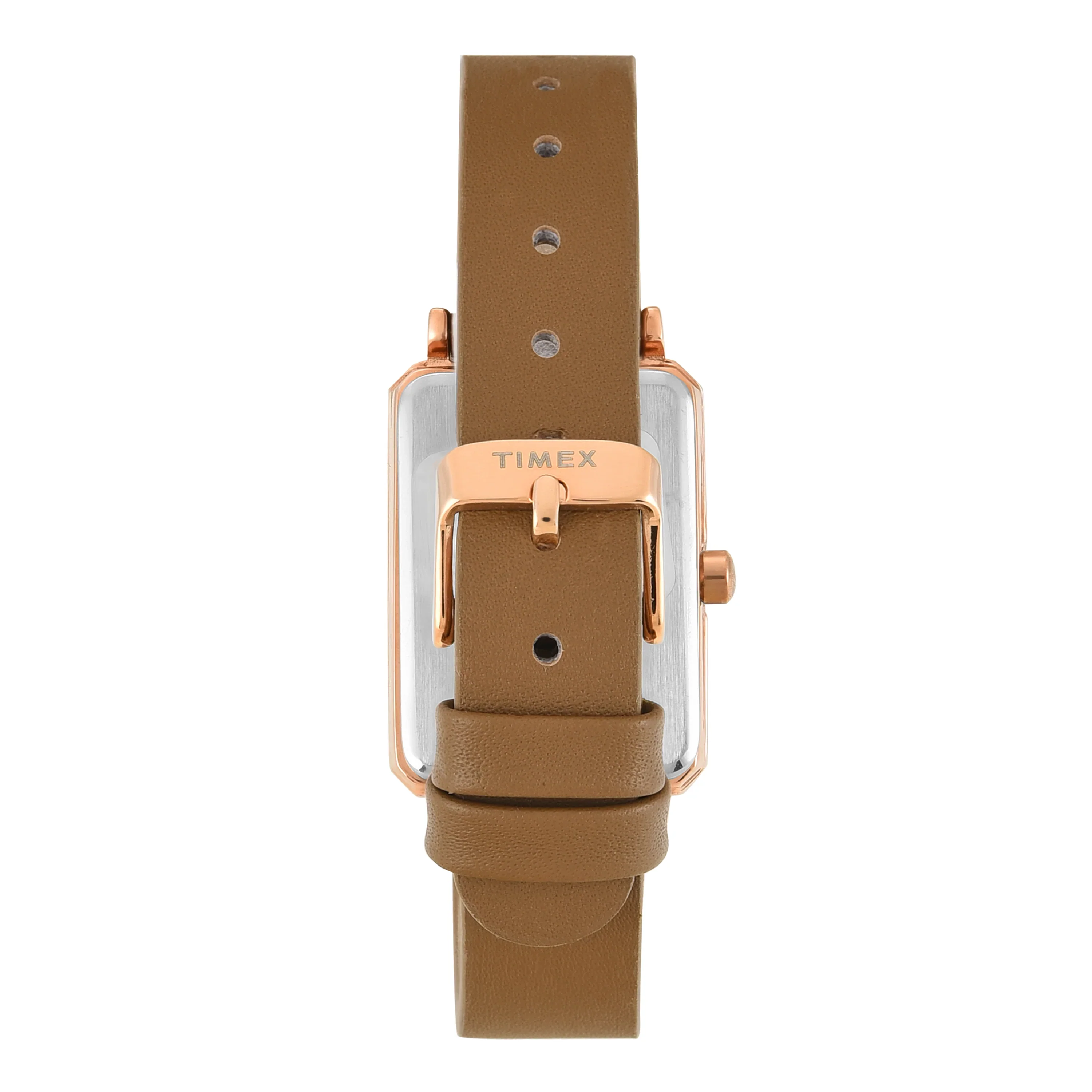 Timex Women White Rectangle Dial Analog Watch - TWEL20800 - Image 6