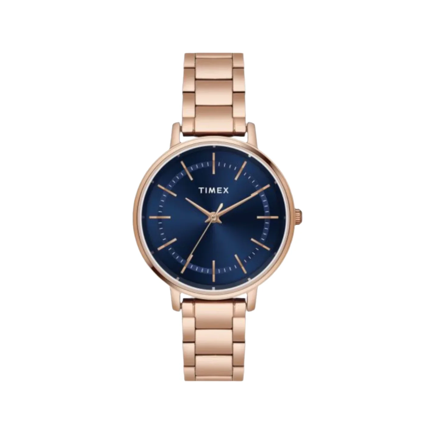 Timex Classics Blue Stainless Steel Analog Watch For Women TWEL15804