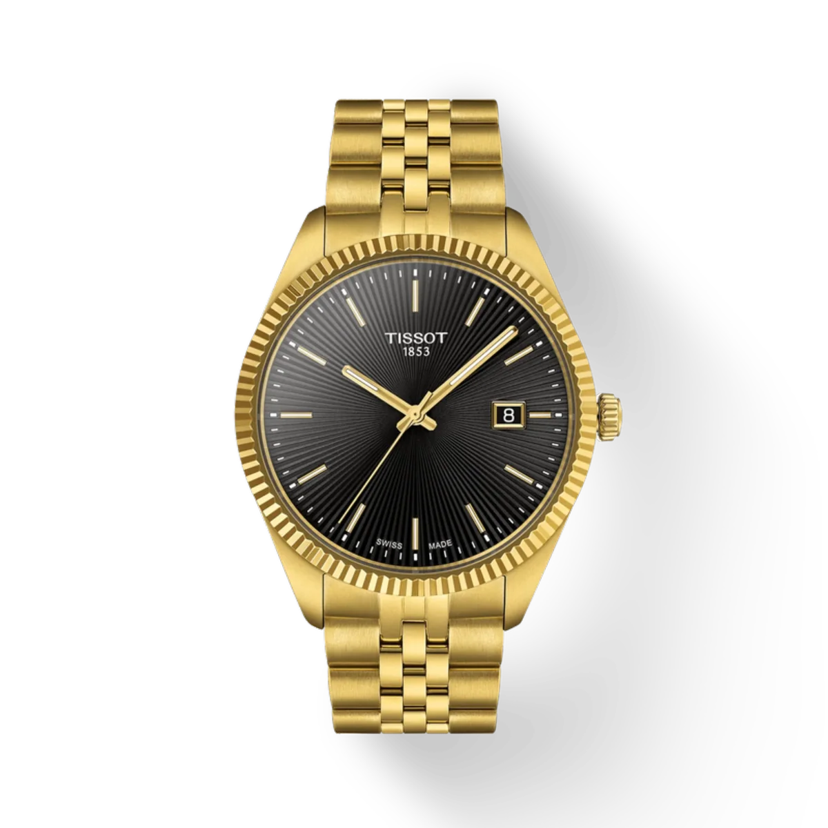 Tissot Ballade Black Dial Analog Stainless Steel Men's Watch T1564103305100