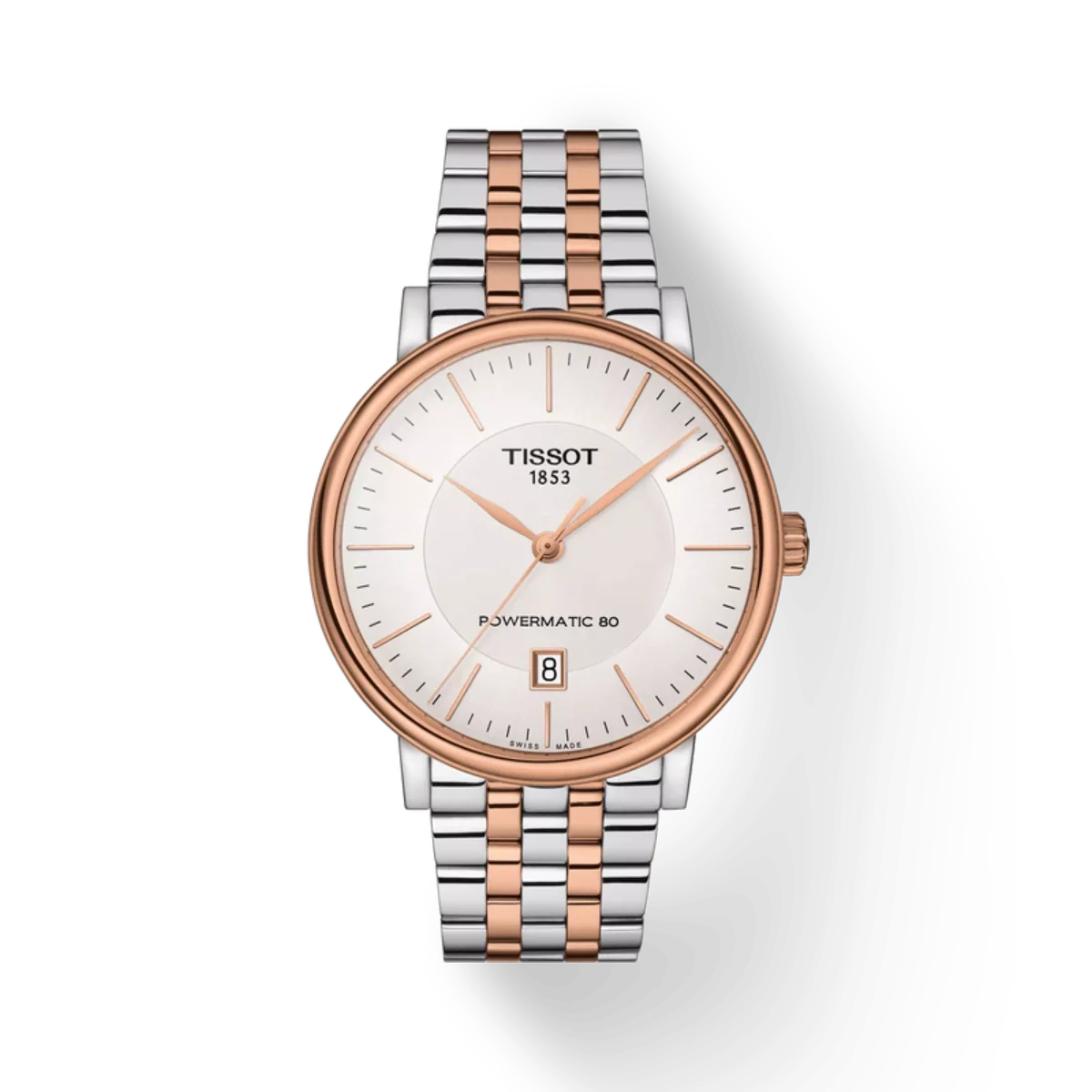 Tissot Carson Automatic Silver Dial Analog Men's Watch T1224072203101