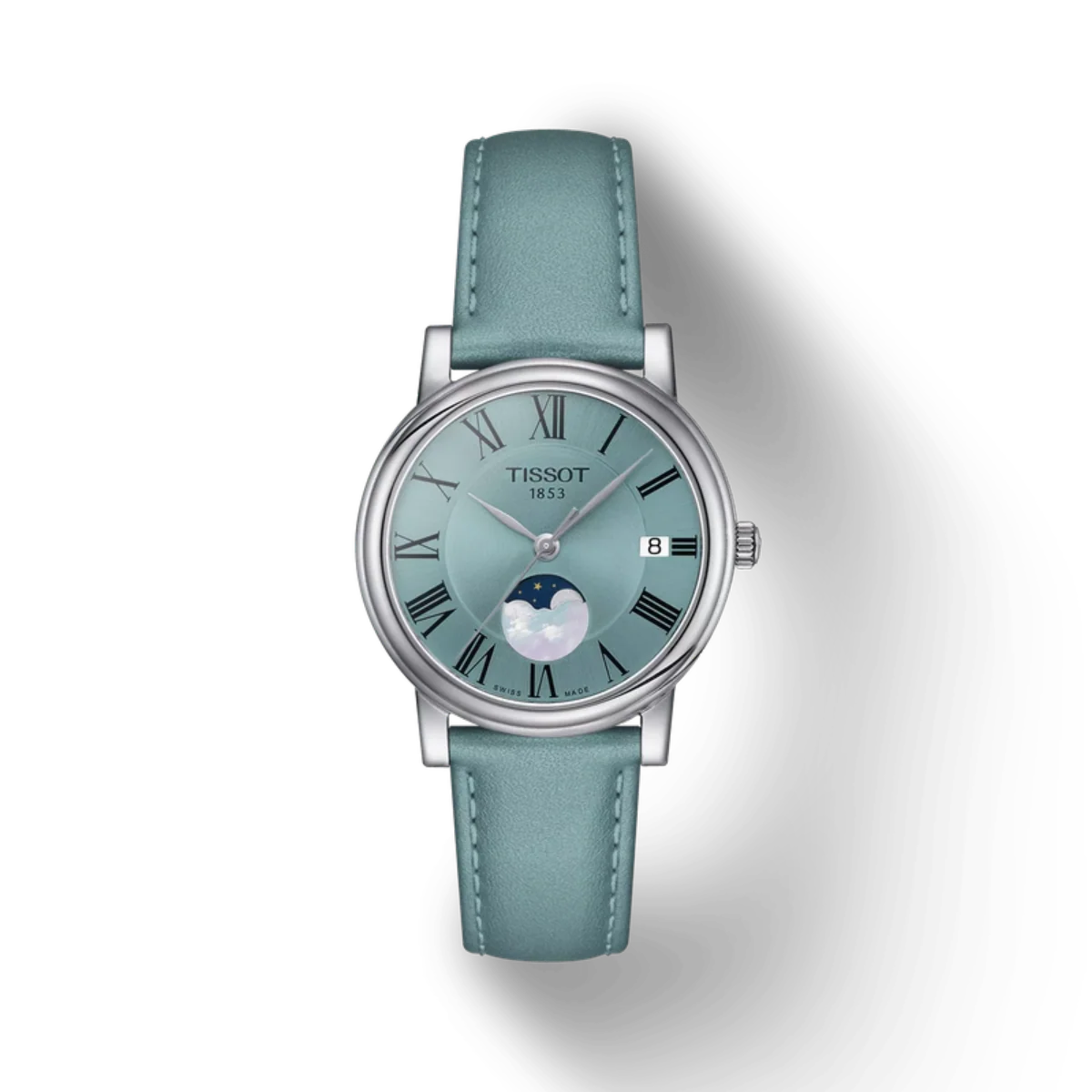 Tissot Carson Premium Lady Moonphase Women's Watch T1222231635300