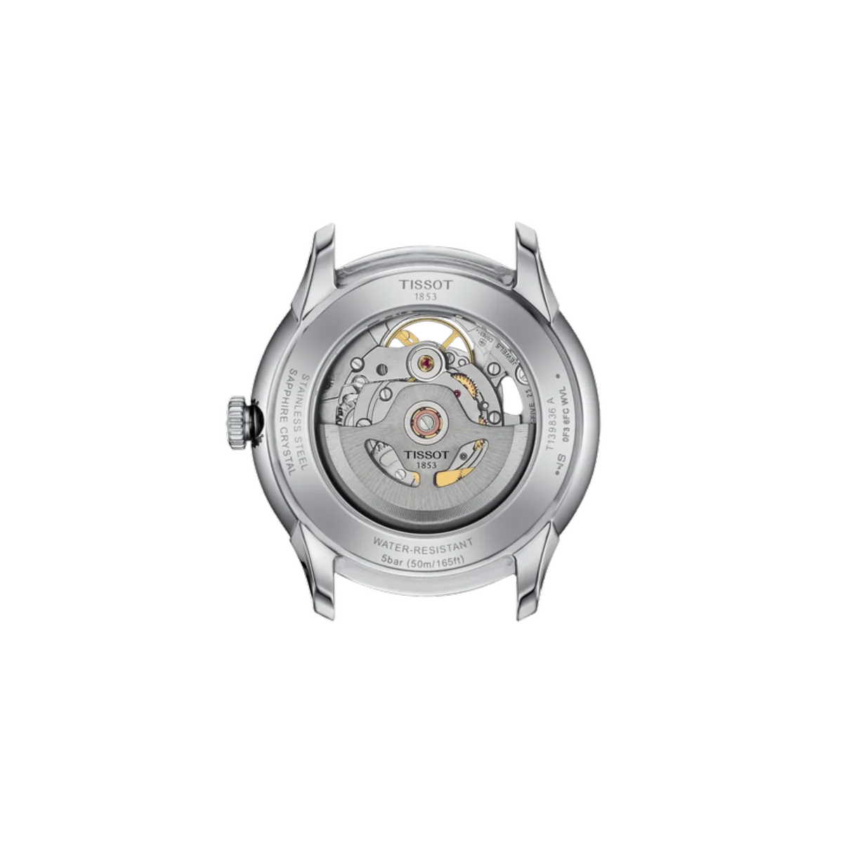 Tissot Chemin Des Tourelles Skeleton Automatic Men's Watch T1398361626100 - Image 3