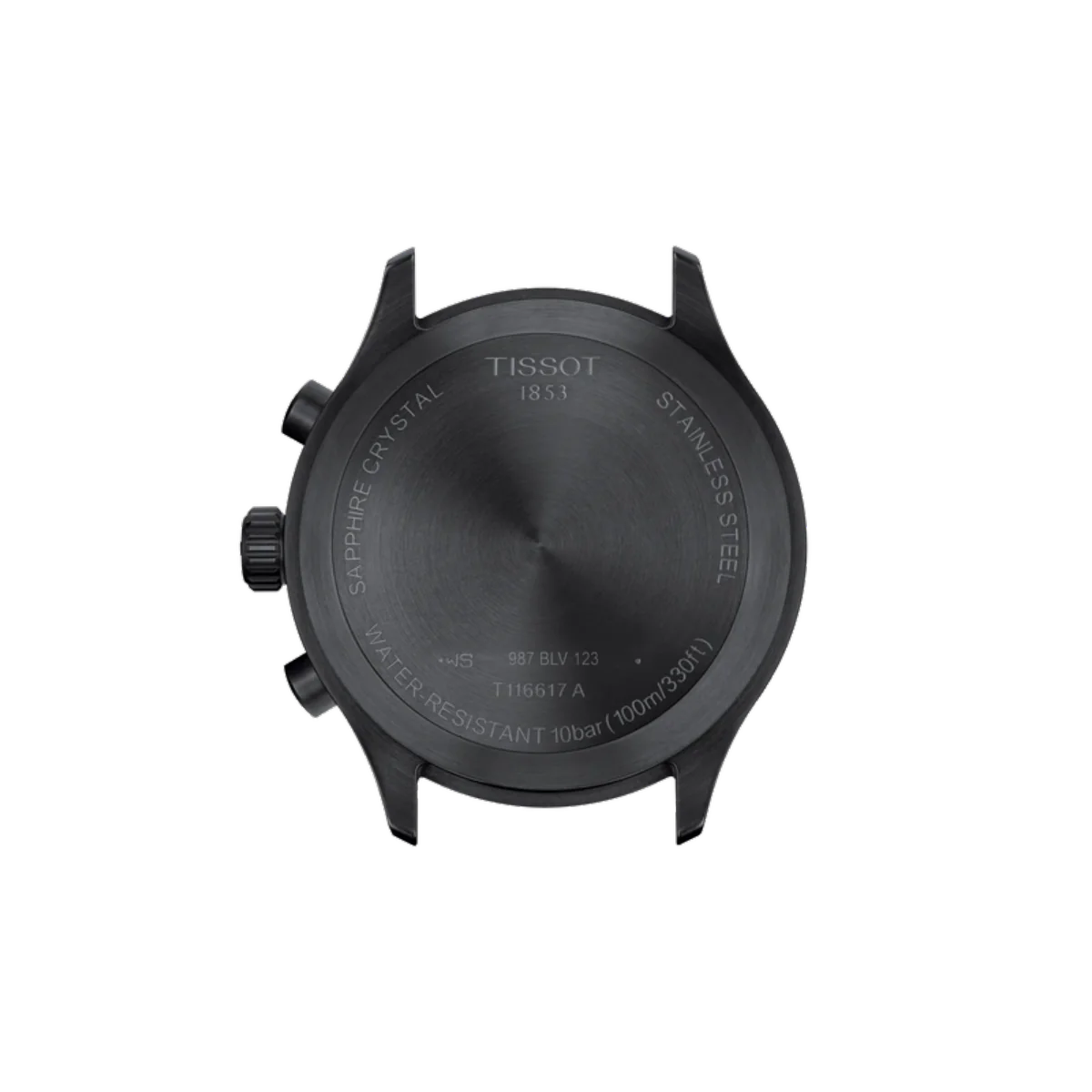 Tissot Chrono XL Vintage Black Dial Leather Strap Men's Watch T1166173605200 - Image 3