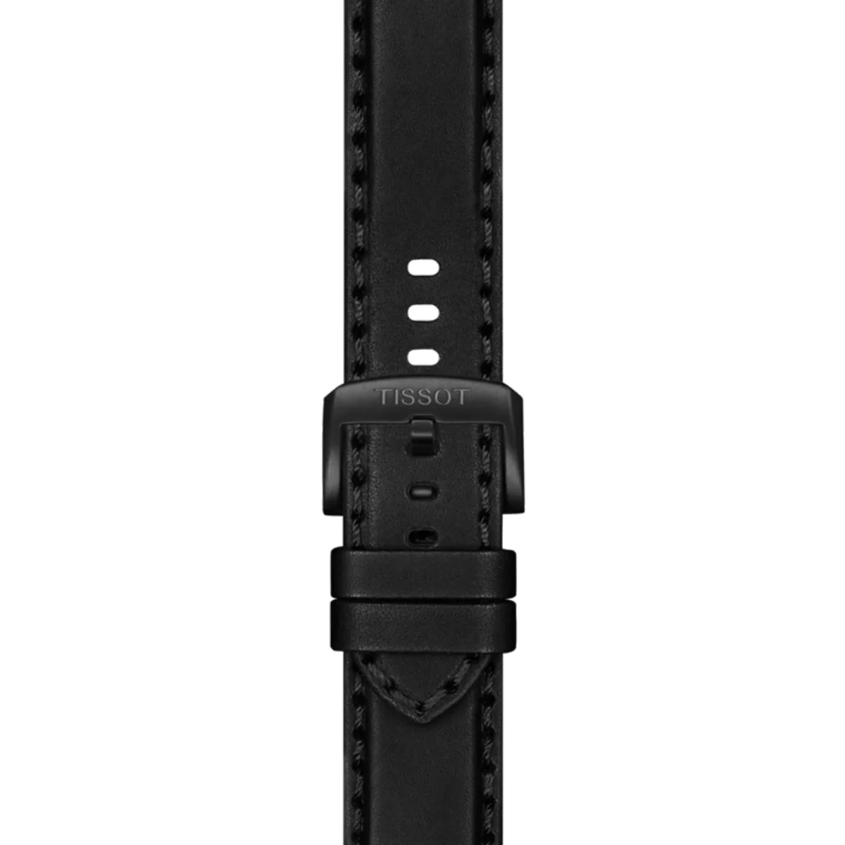 Tissot Chrono XL Vintage Black Dial Leather Strap Men's Watch T1166173605200 - Image 4