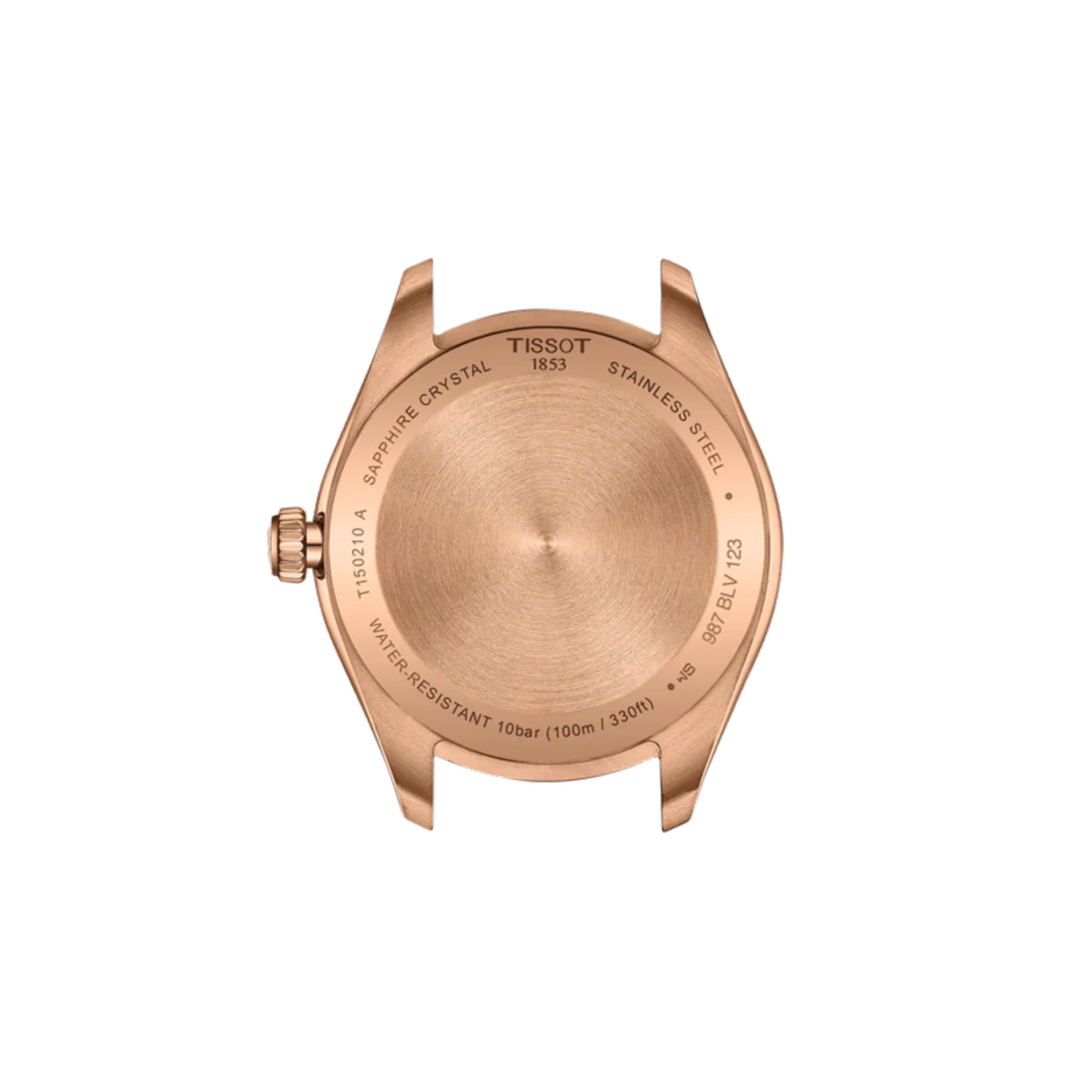 Tissot Classic Contemporary White Mother-Of-Pearl Women's Watch T1502103311100 - Image 2