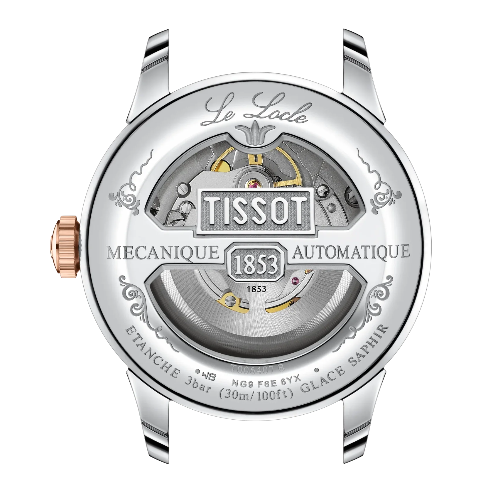 TISSOT Classic Traditional Le Locle Powermatic Men's Watch - T0064072209301 - Image 2