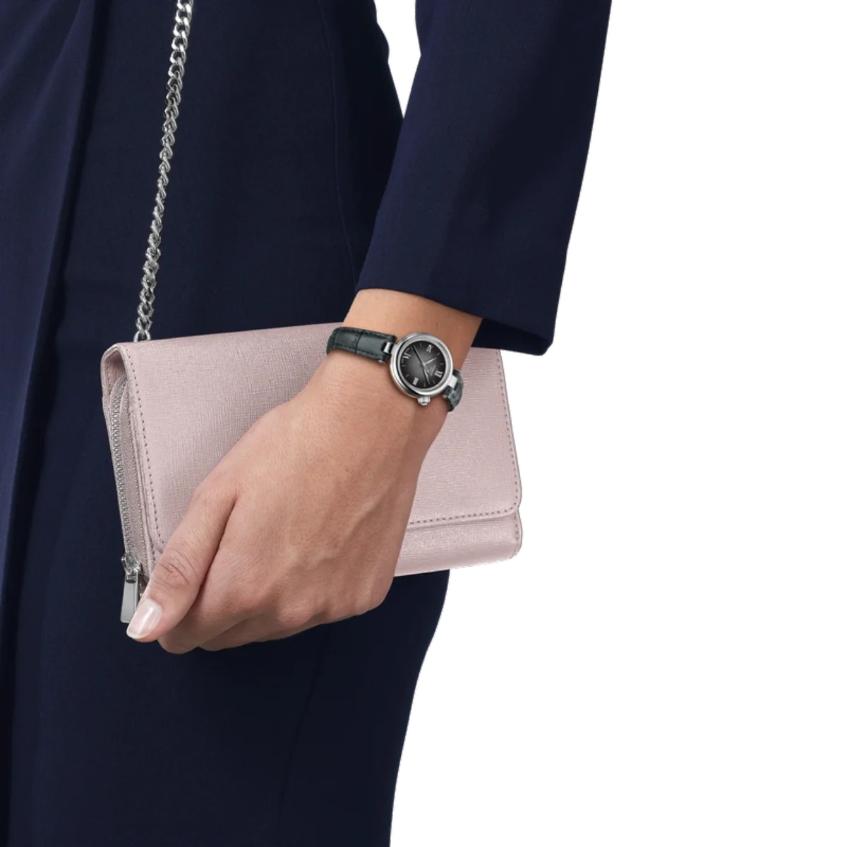 Tissot Desir Quartz Graded Silver-Black Dial Analog Women's Watch T1520101603800 - Image 5