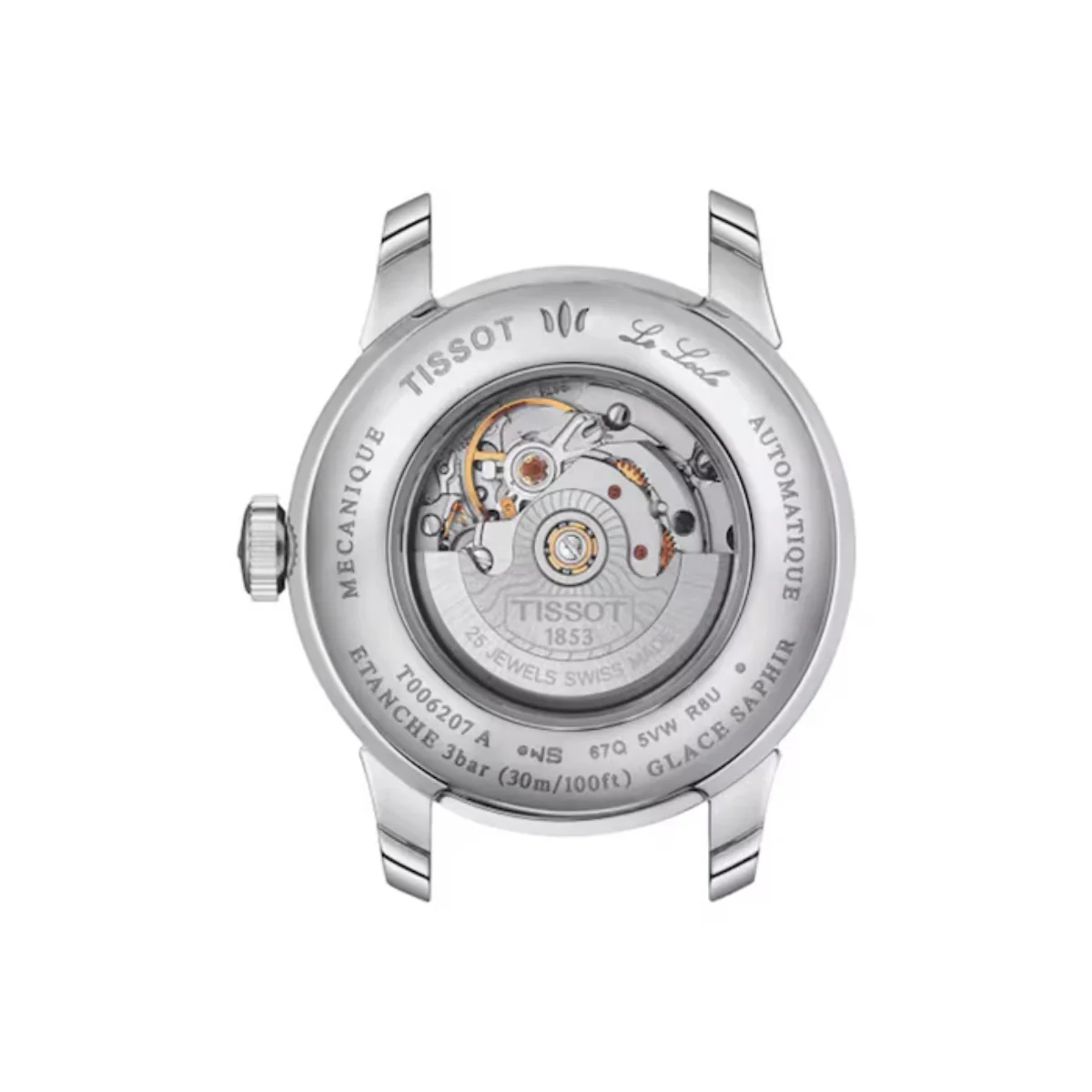 Tissot Le Locle White Dial Automatic Women's Watch T0062071603800 - Image 2