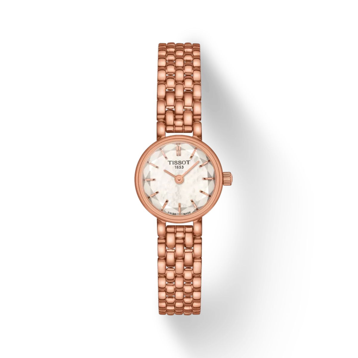 Tissot Lovely Round mother-of-pearl Dial Analog Women's Watch T1400093311100