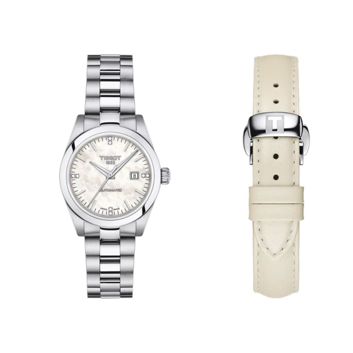 Tissot T-My Lady Automatic Pink Dial Women's Watch T1320071133600 - Image 2