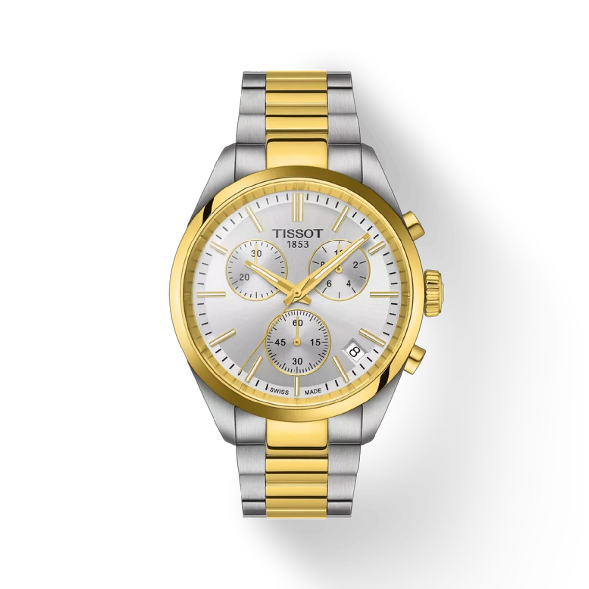Tissot PR 100 Quartz Silver Dial Chronograph Men's Watch T1504172203100