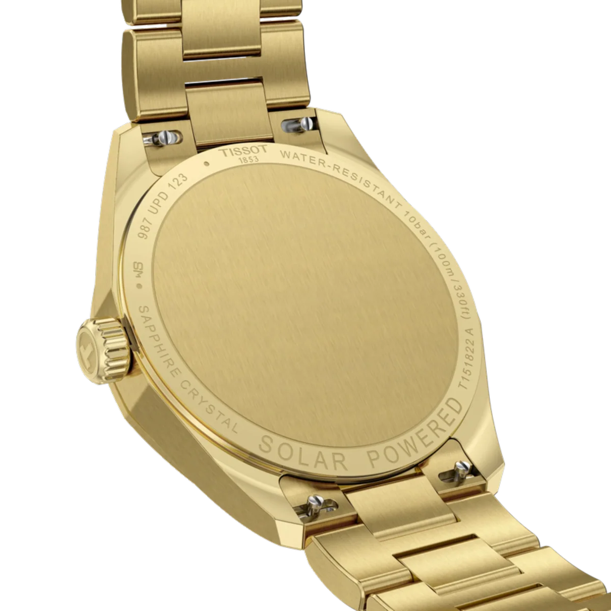 Tissot PRC 100 Solar Champagne Dial Analog Women's Watch T1518223302100 - Image 4