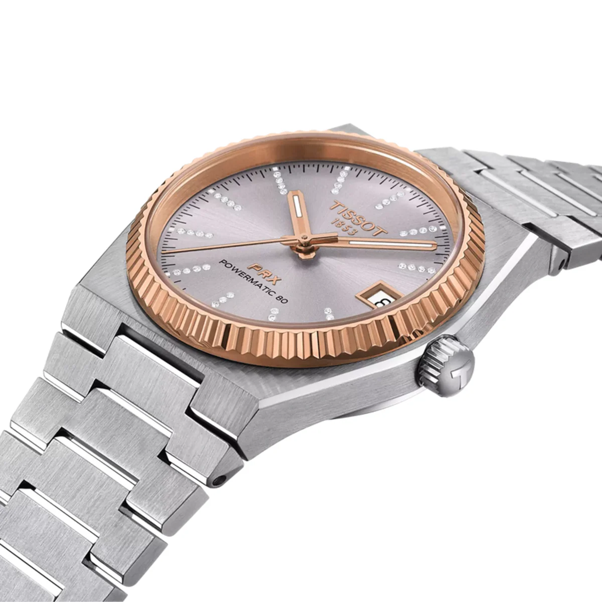 Tissot PRX Gold Powermatic 80 Automatic Women's Watch T9312074133600 - Image 6
