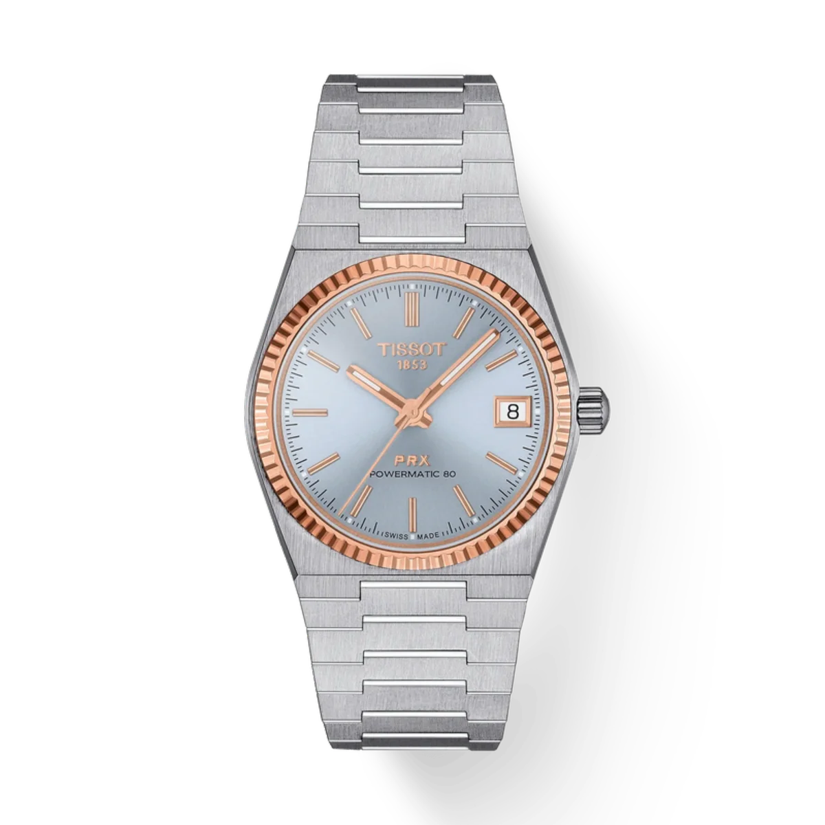 Tissot PRX Gold Powermatic 80 Automatic Women's Watch T9312074135100