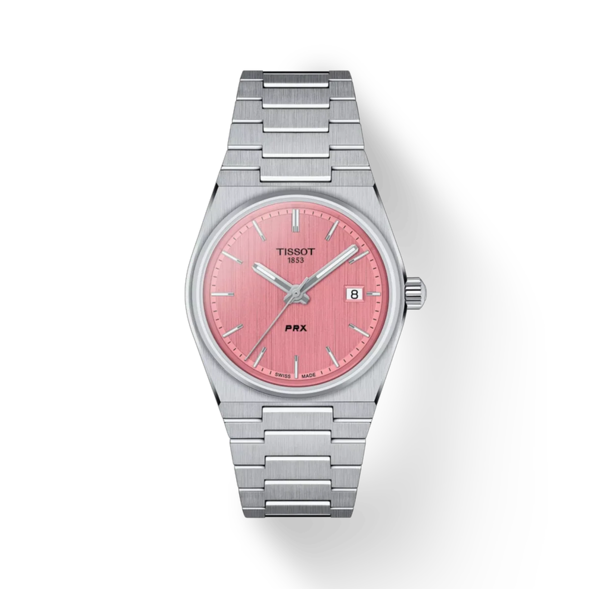Tissot PRX Quartz Pink Dial Analog Women's Watch T1372101133100