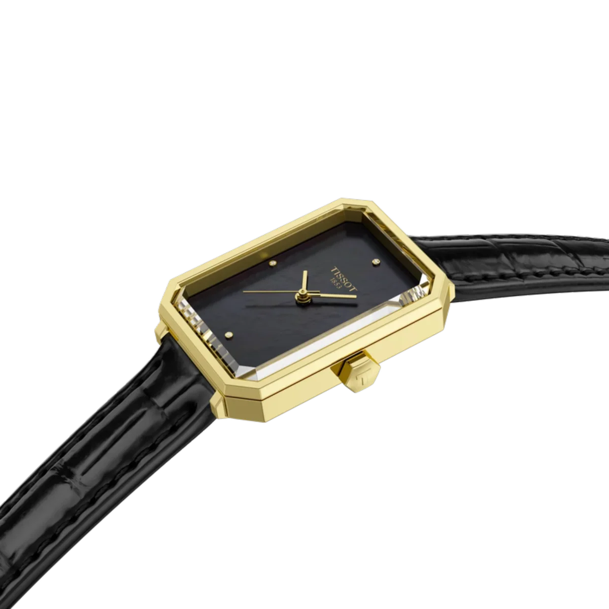 Tissot SRV Black Mother of Pearl Dial Women's Watch T1601103612600 - Image 5