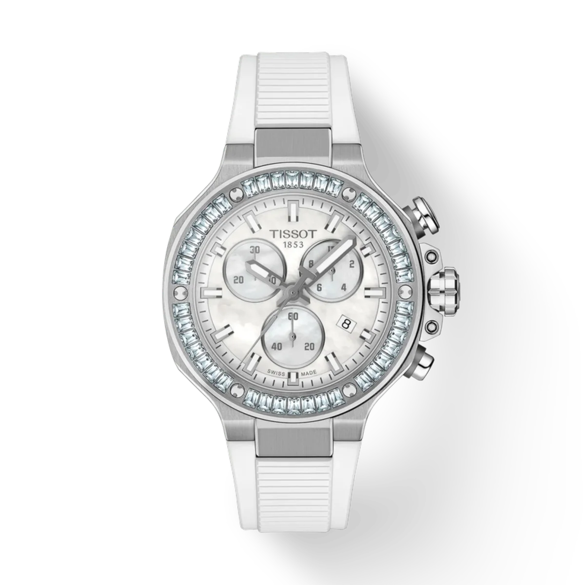 Tissot T-Race Mother of Pearl Dial Analog Women's Watch T1418179711100