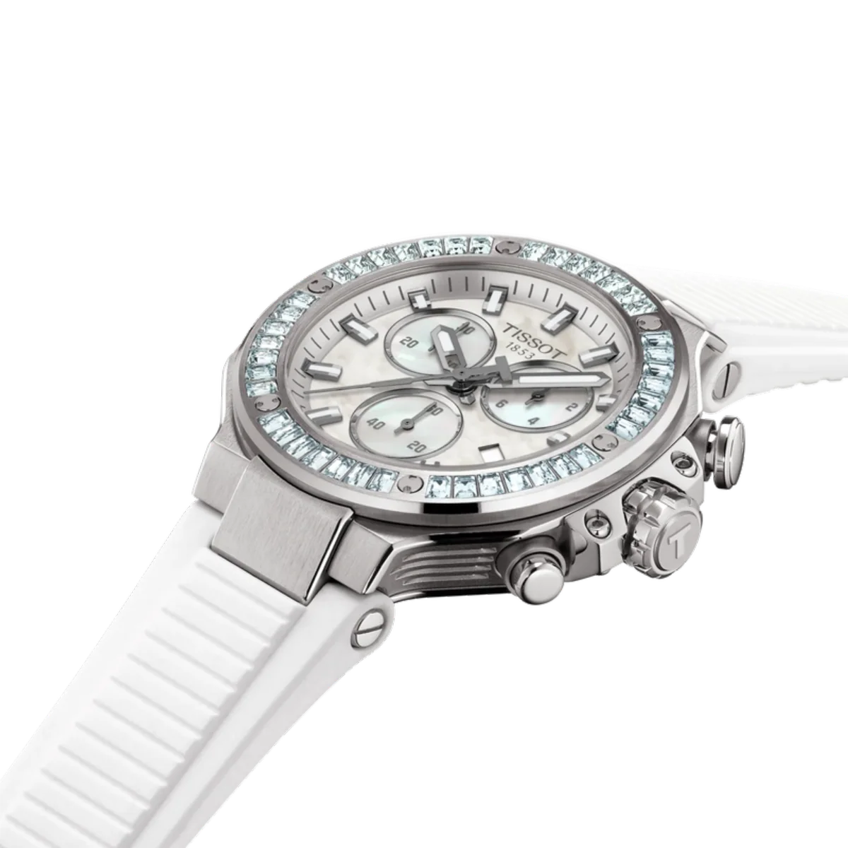 Tissot T-Race Mother of Pearl Dial Analog Women's Watch T1418179711100 - Image 3
