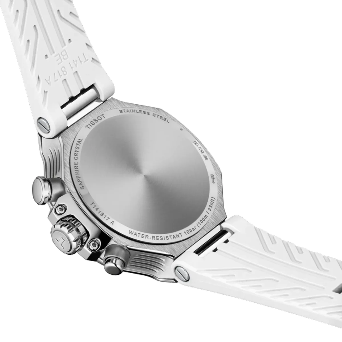 Tissot T-Race Mother of Pearl Dial Analog Women's Watch T1418179711100 - Image 4