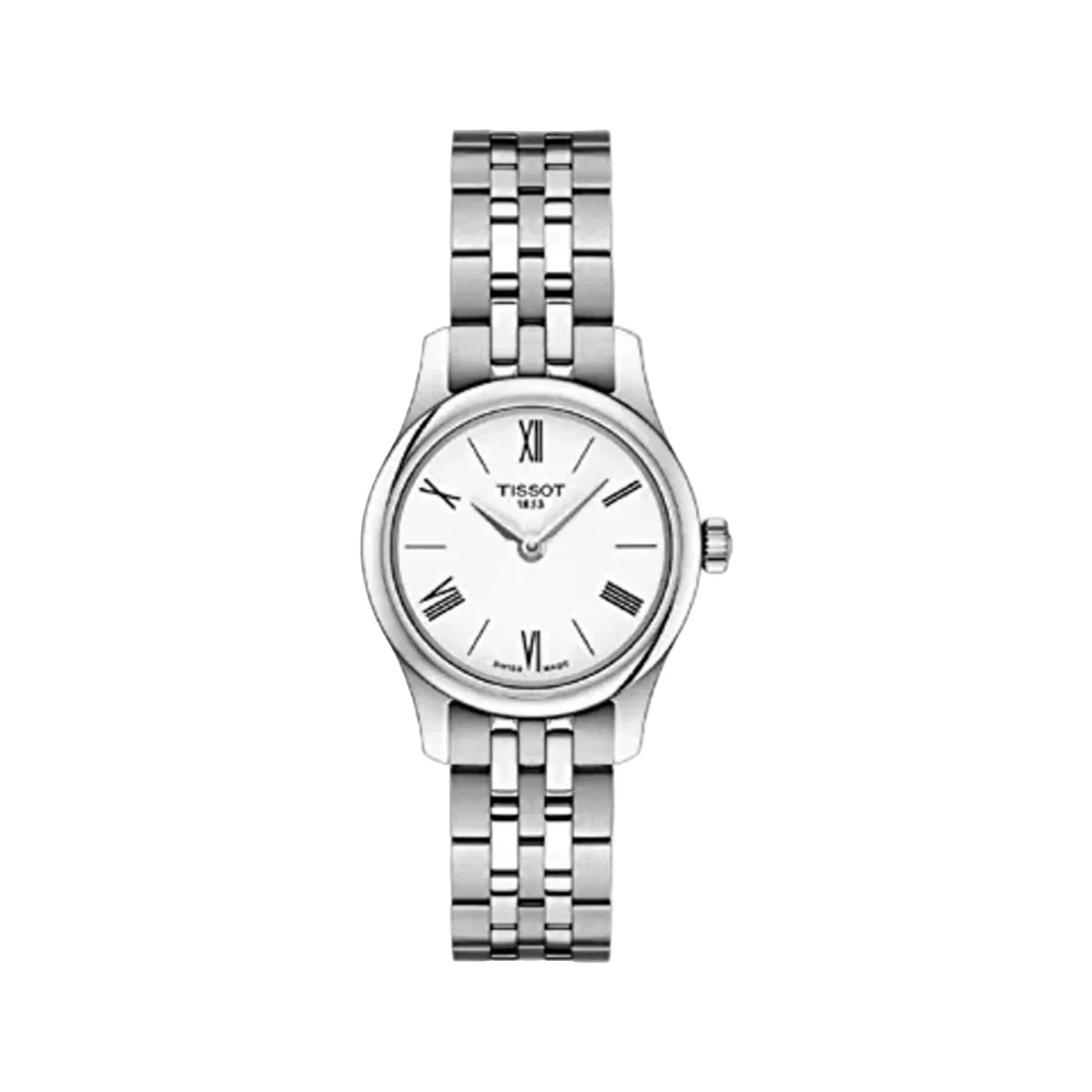 Tissot Tradition Swiss Quartz White Dial Analog Women's Watch T0630091101800