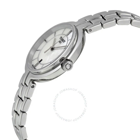 Tissot Women Mother of Pearl Dial Stainless Steel Analogue Watch - T0942101111100 - Image 2