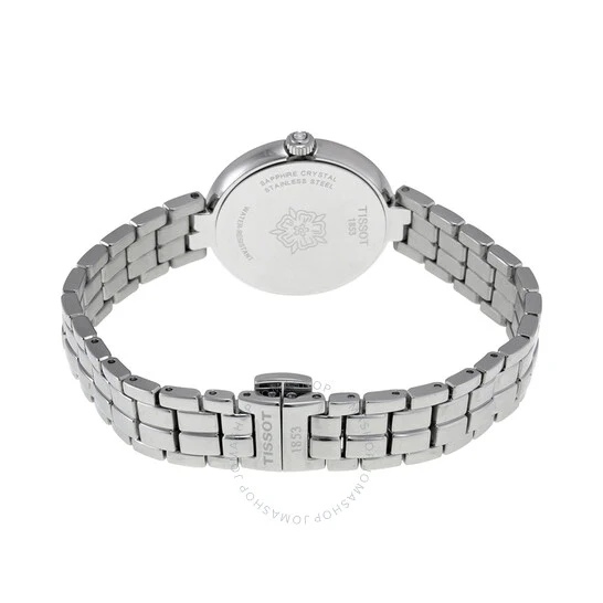 Tissot Women Mother of Pearl Dial Stainless Steel Analogue Watch - T0942101111100 - Image 3