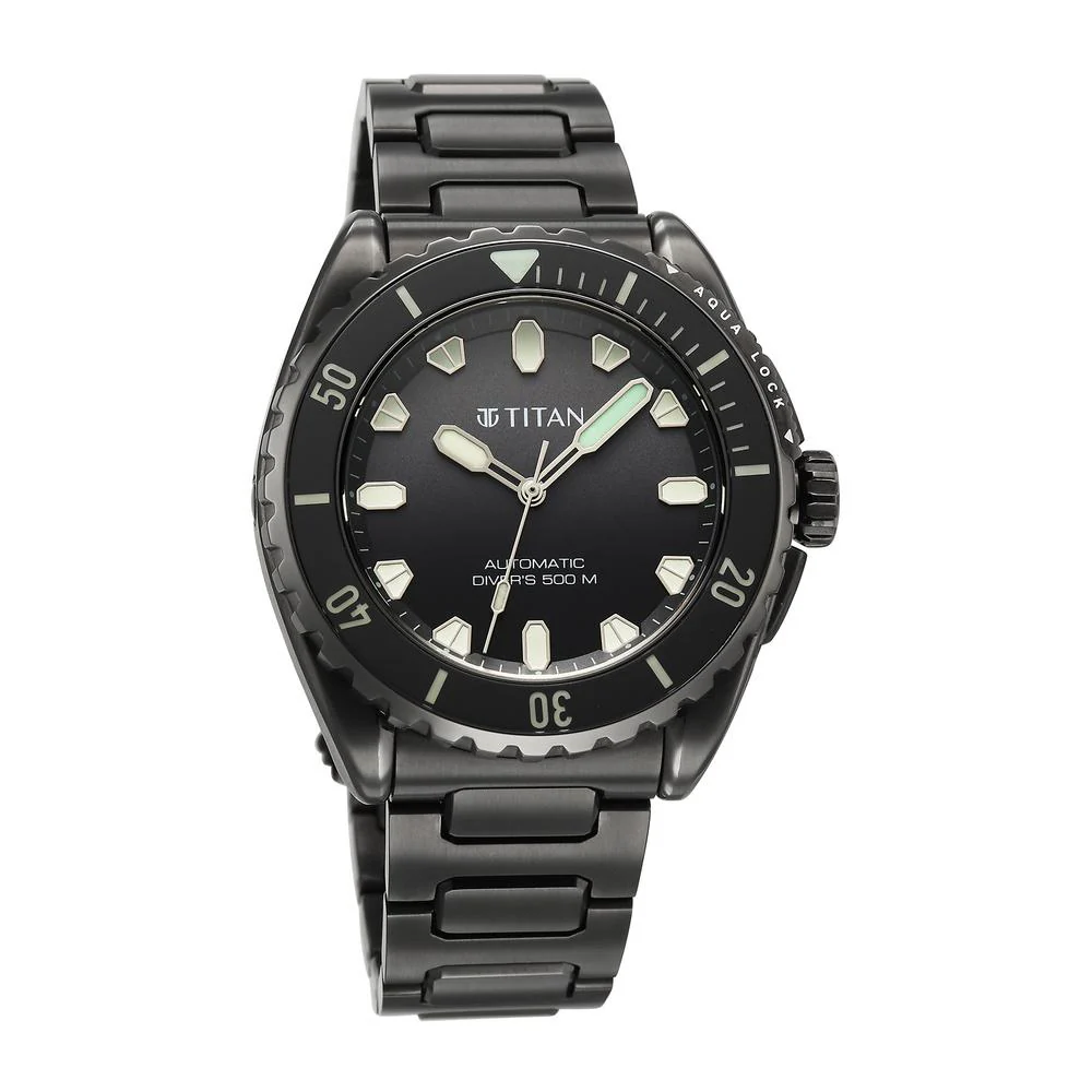 Titan 500m Diver Watch – Limited Edition Titanium Automatic 110071QM01 - Image 3