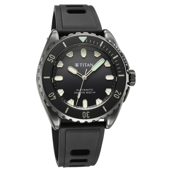 Titan 500m Diver Watch – Limited Edition Titanium Automatic 110071QM01 - Image 4
