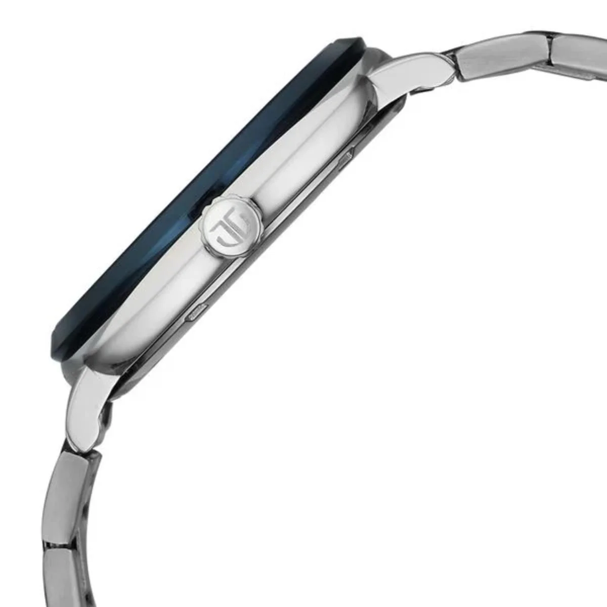 Titan Classique Suave Blue Dial Analog Stainless Steel Men's Watch 90189KM01 - Image 4