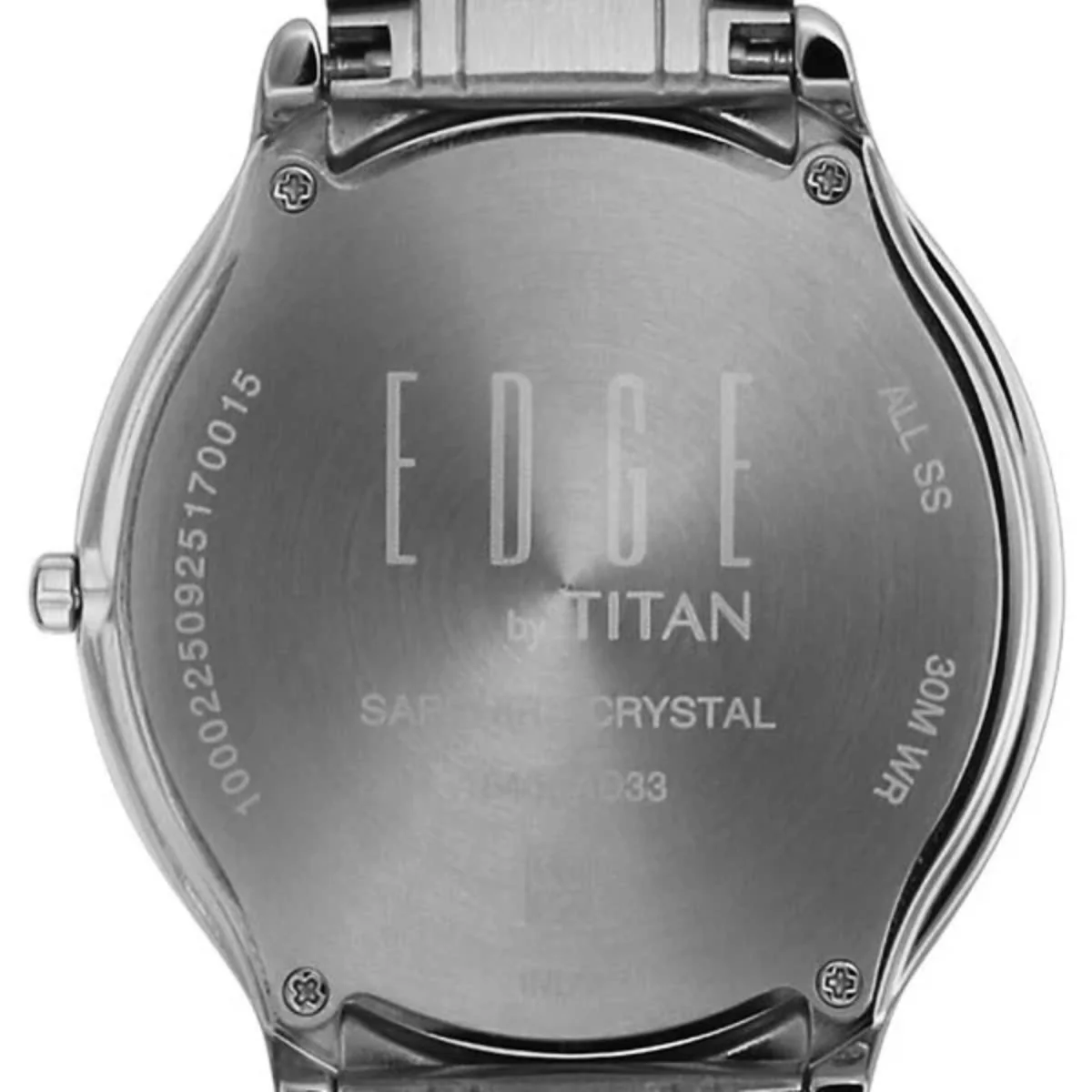 Titan Edge Gleam Quartz Analog Champagne Dial Men's Watch 1843BM01 - Image 4