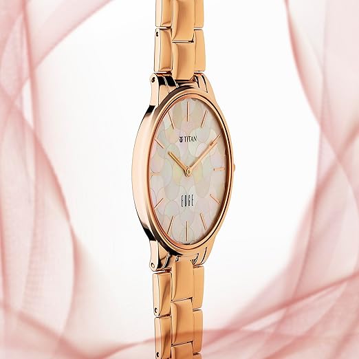 Titan Edge Metal Ladies Allure Quartz Analog Dial Watch For Women - NT2734WM02 - Image 6