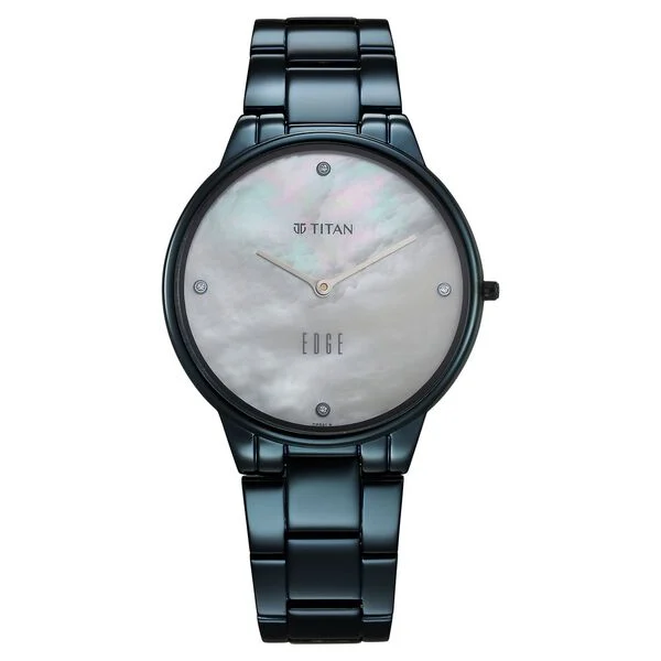 Titan Edge Metal Ladies Allure Quartz Analog Rich Dial Watch For Women - NT2734QM01