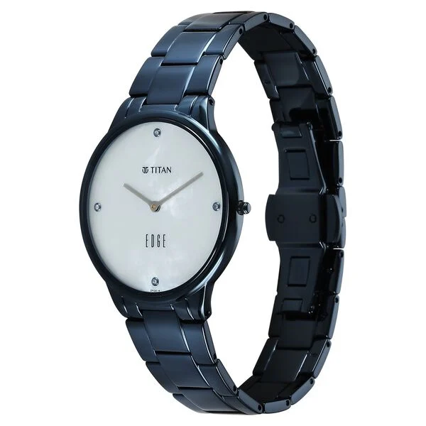 Titan Edge Metal Ladies Allure Quartz Analog Rich Dial Watch For Women - NT2734QM01 - Image 3
