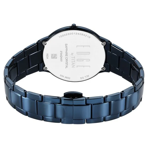 Titan Edge Metal Ladies Allure Quartz Analog Rich Dial Watch For Women - NT2734QM01 - Image 4
