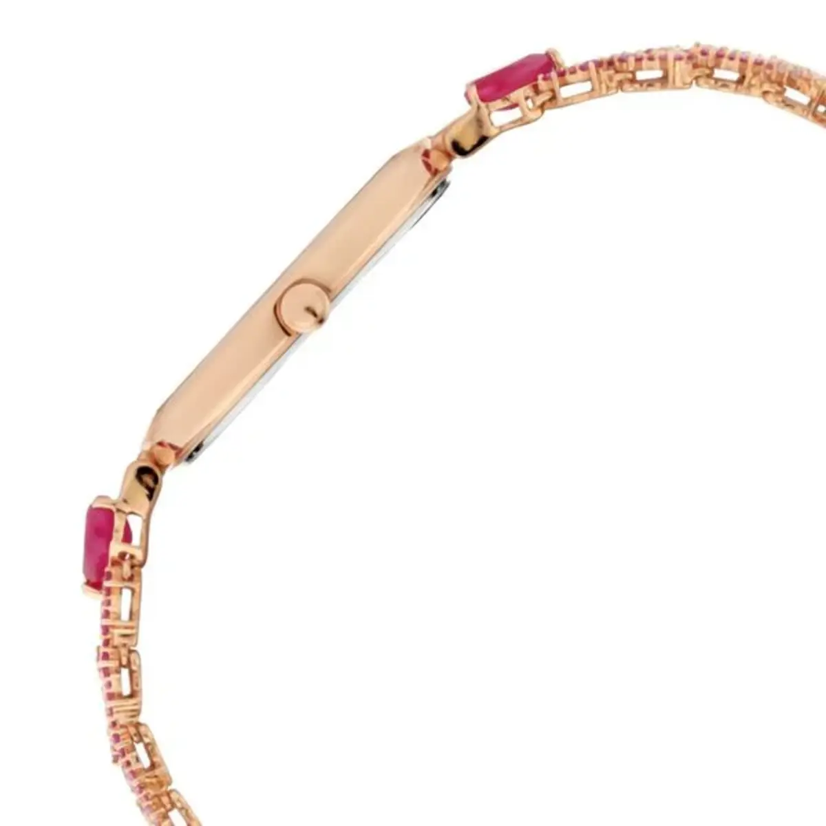 Titan Nebula Ashvi 18k Solid Pink Gold Analog with Diamond Women's Watch NT5578DM05 - Image 3