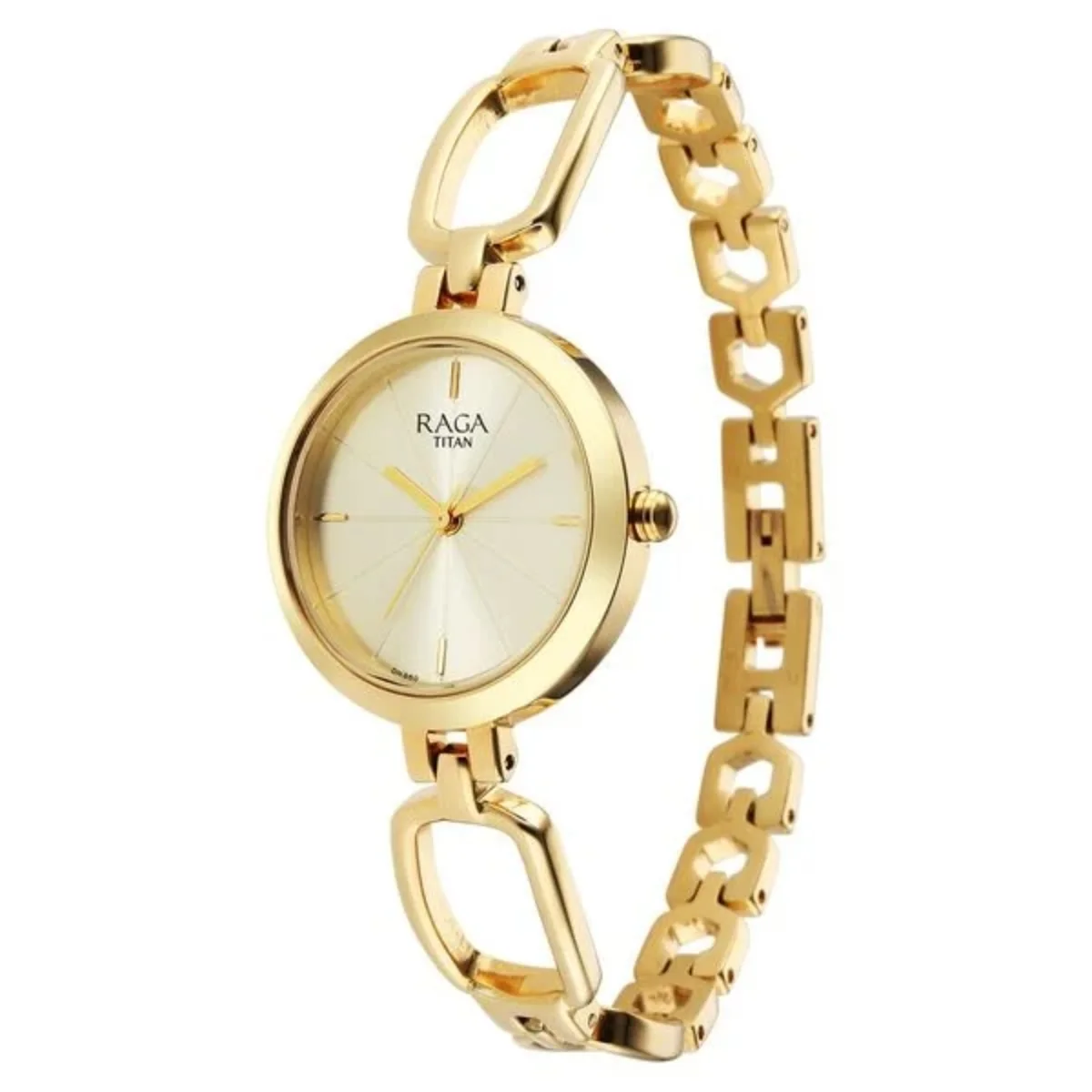 Titan Raga Champagne Dial Watch for Women 2725YM01 - Image 3