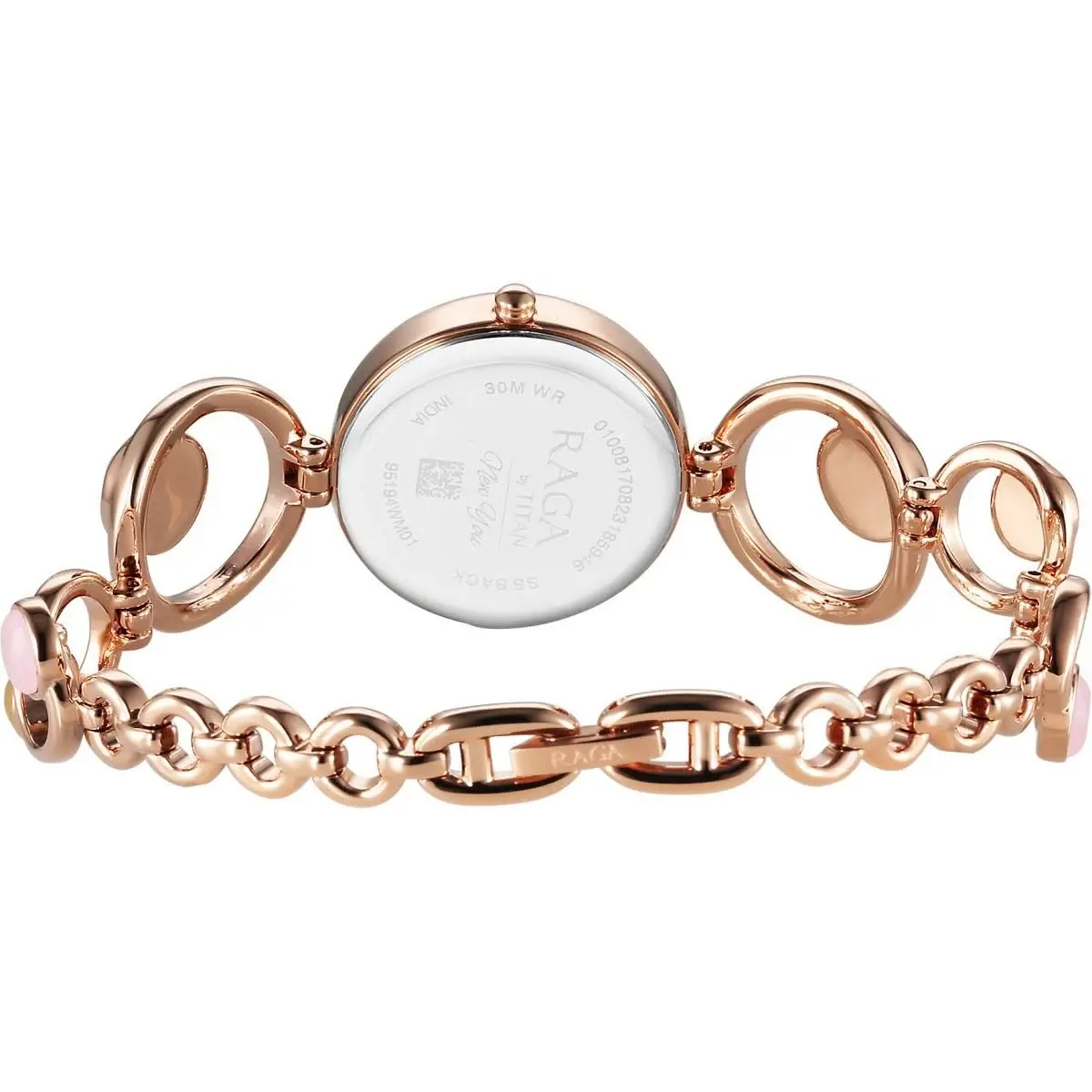 Titan Raga New You Quartz Analog Mother Of Pearl Dial Watch For Women 95194WM01F - Image 2