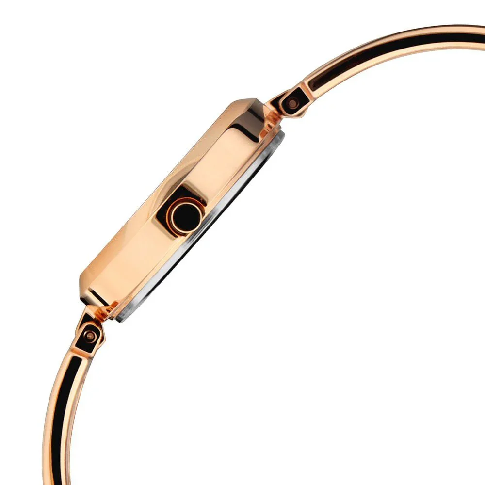 Titan Raga Viva Rose Gold Metal Analog Strap Watch for Women NS2622WM01 - Image 4
