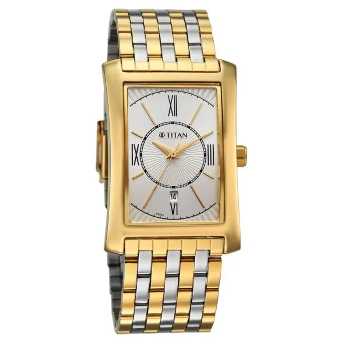 Titan Regalia Allure Silver White Dial With Date Analog Men's Watch 10046BM03 - Image 2