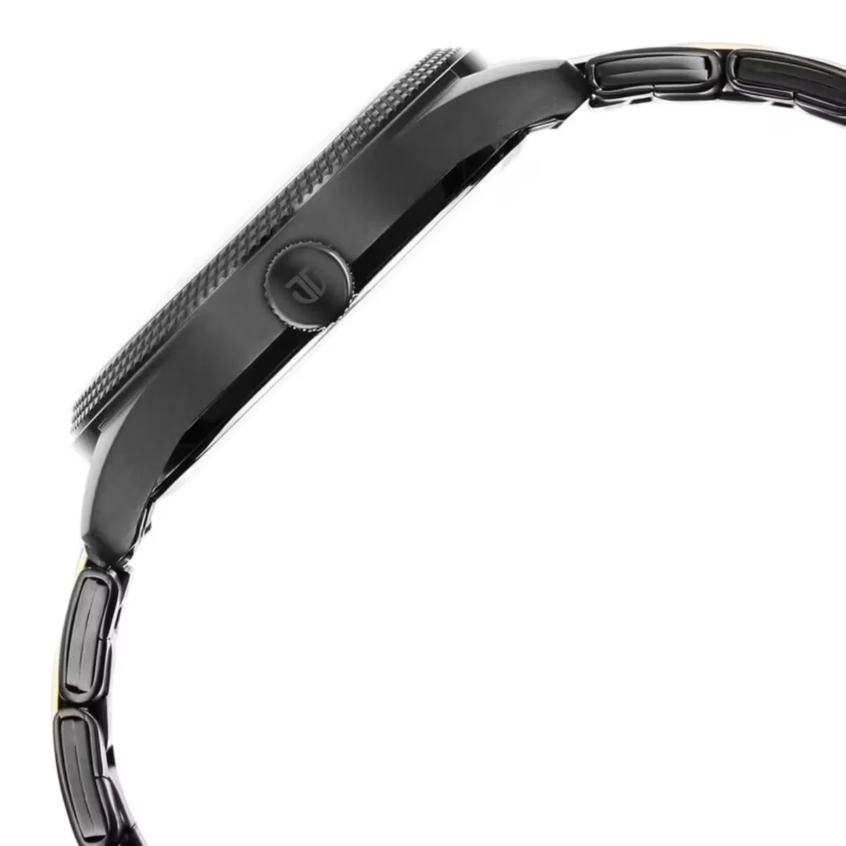 Titan Regalia Opulent Quartz Analog with Day and Date Black Dial Two Tone Men Watch 1805KM10 - Image 4