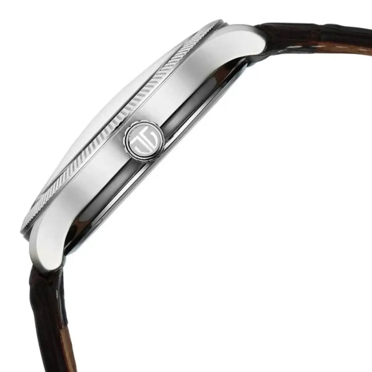 Titan Stellar Analog with Dual Moon Phase and Silver Dial Men Watch 10050SL01 - Image 3
