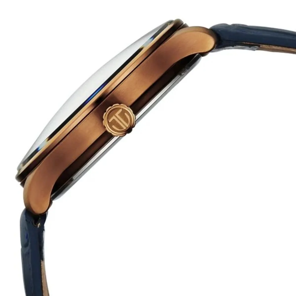 Titan Stellar Analog with Earth Disc and Blue Dial Men Watch 1890QL01 - Image 4