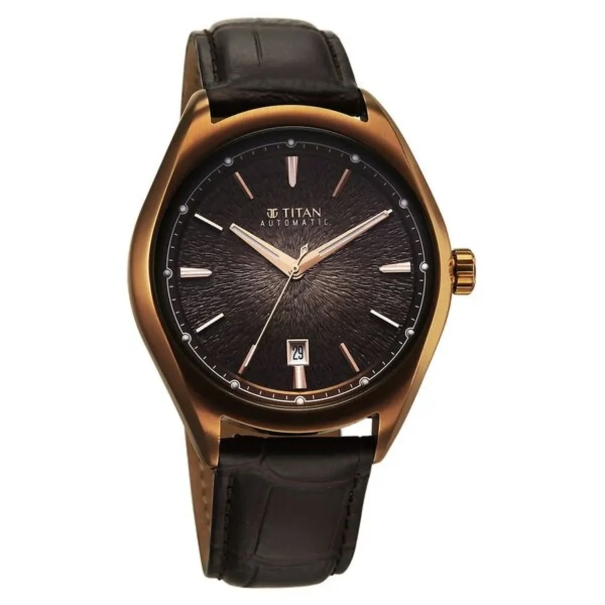 Titan Stellar Starlight Analog with Concealed Automatic Men Watch 10051QL01 - Image 2